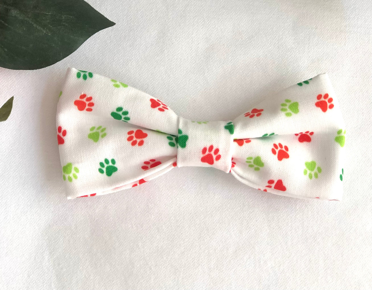 Christmas Pet Paws and Pom Poms in Scarves and Bows