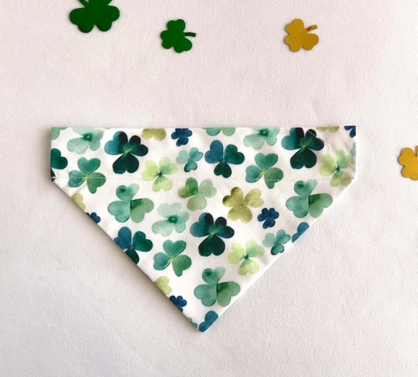 Watercolor Shamrocks in Two Styles