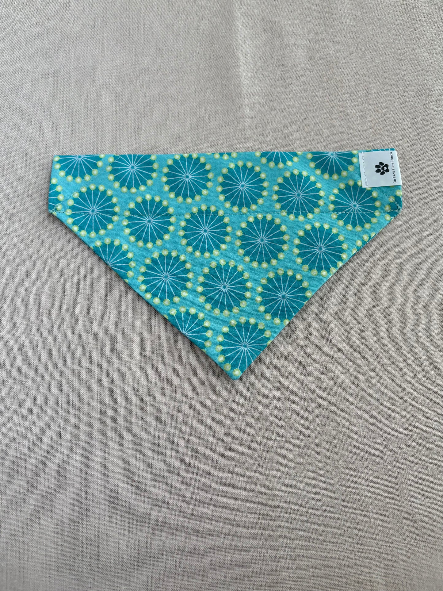 Aqua Confetti Scarf