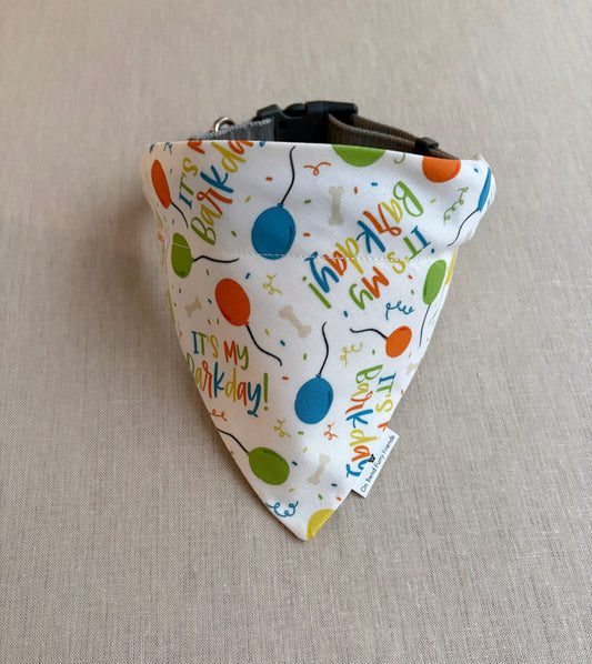 It's My Barkday Pet Scarf