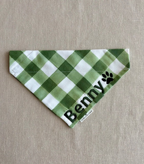 Add a Design Icon to your Personalized Pet Scarf