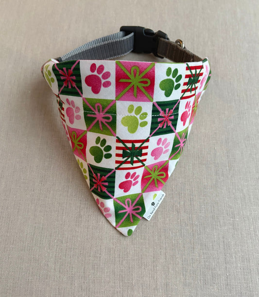Pet Paws and Presents Pet Scarf