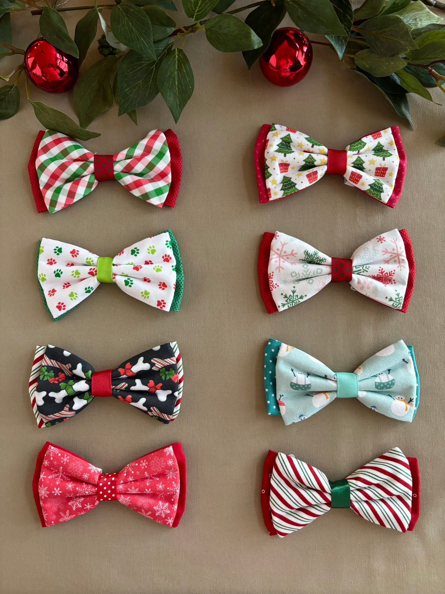 Holiday Double Bows