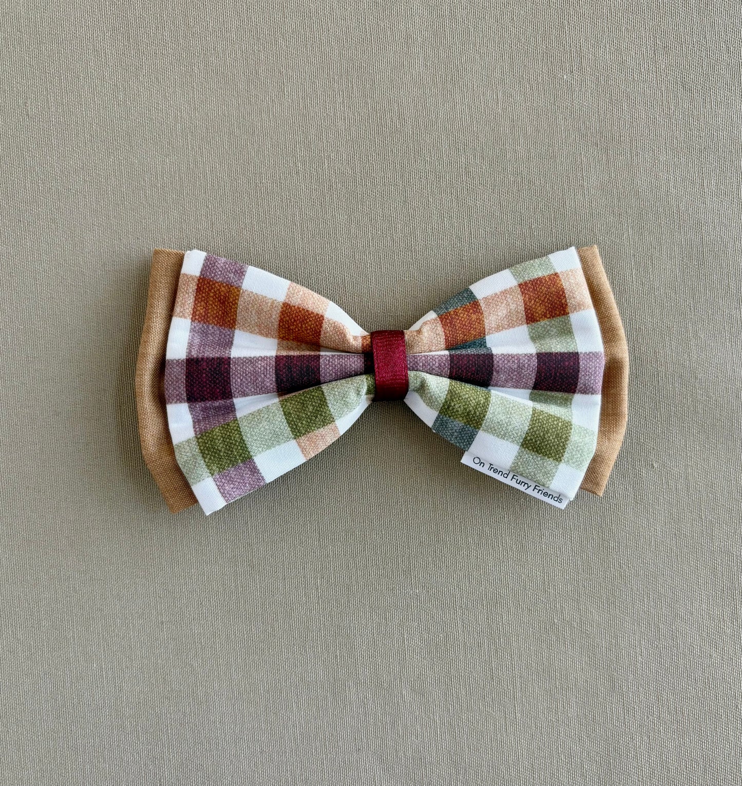 Favorite Fall Plaid in Scarves and Bows