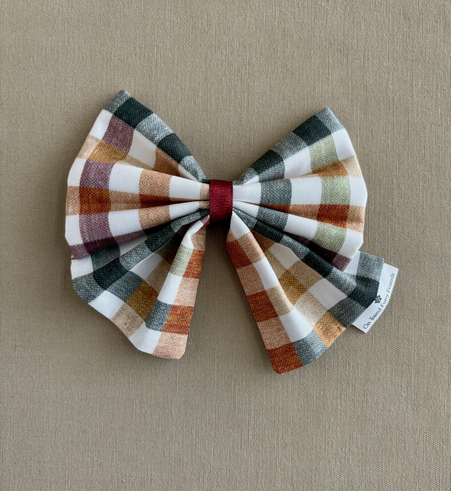 Favorite Fall Plaid in Scarves and Bows