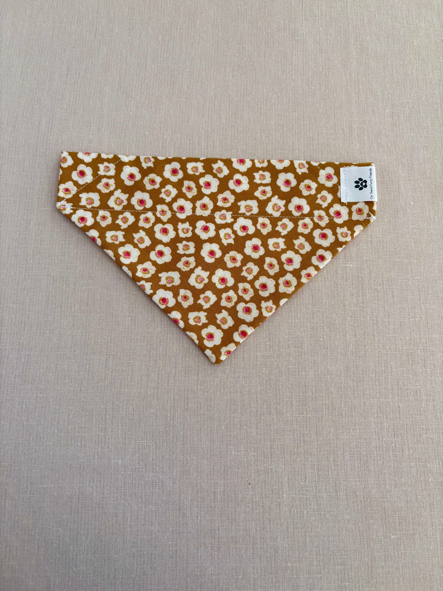 Jasmine on Gold Classic Pet Scarf