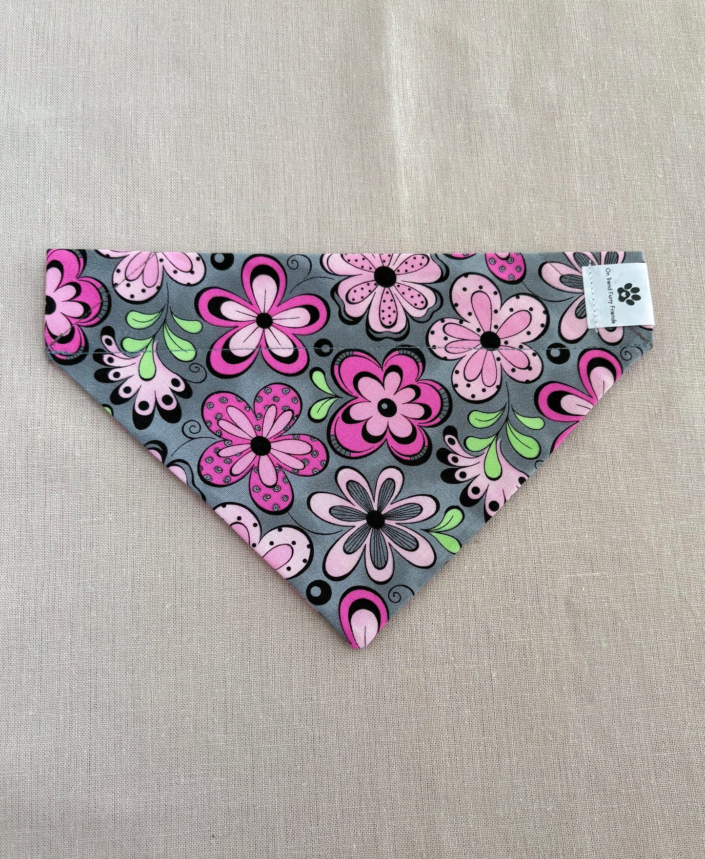 Groovy Flowers Pet Scarf