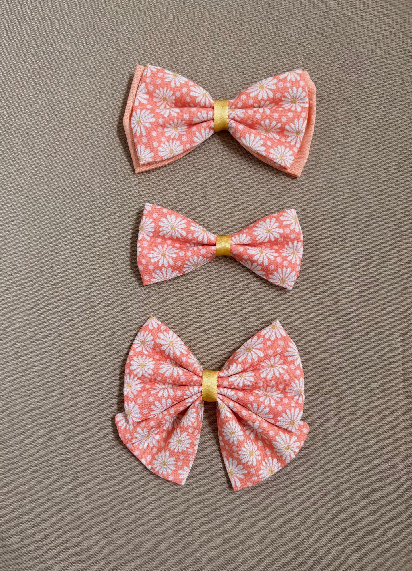 Fun with Daisies in Scarves and Bows