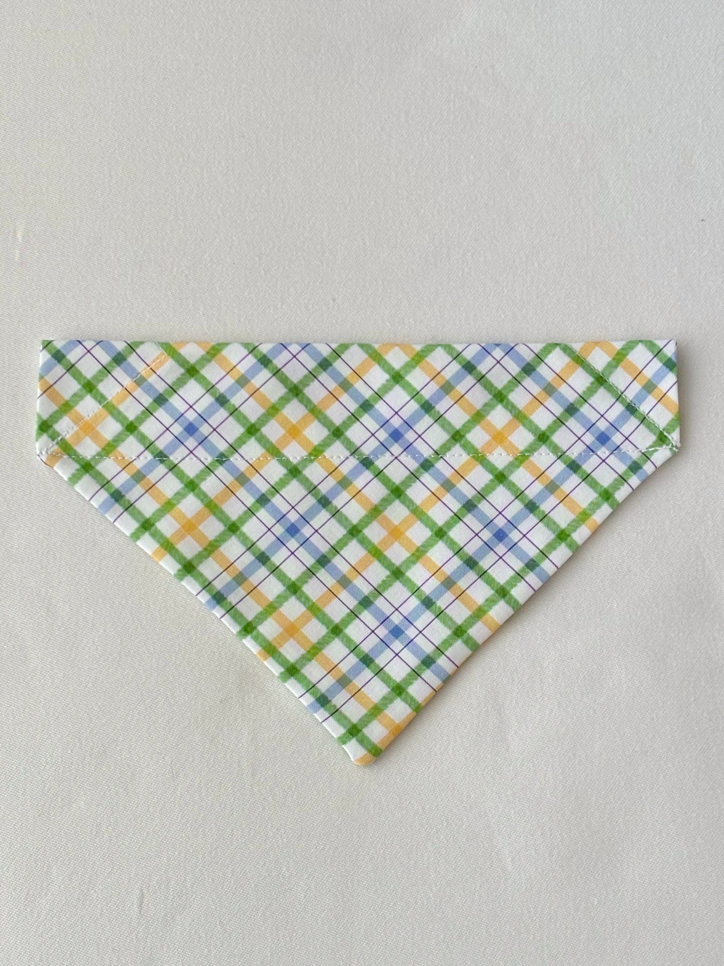 Perfect Summer Plaid Pet Scarf