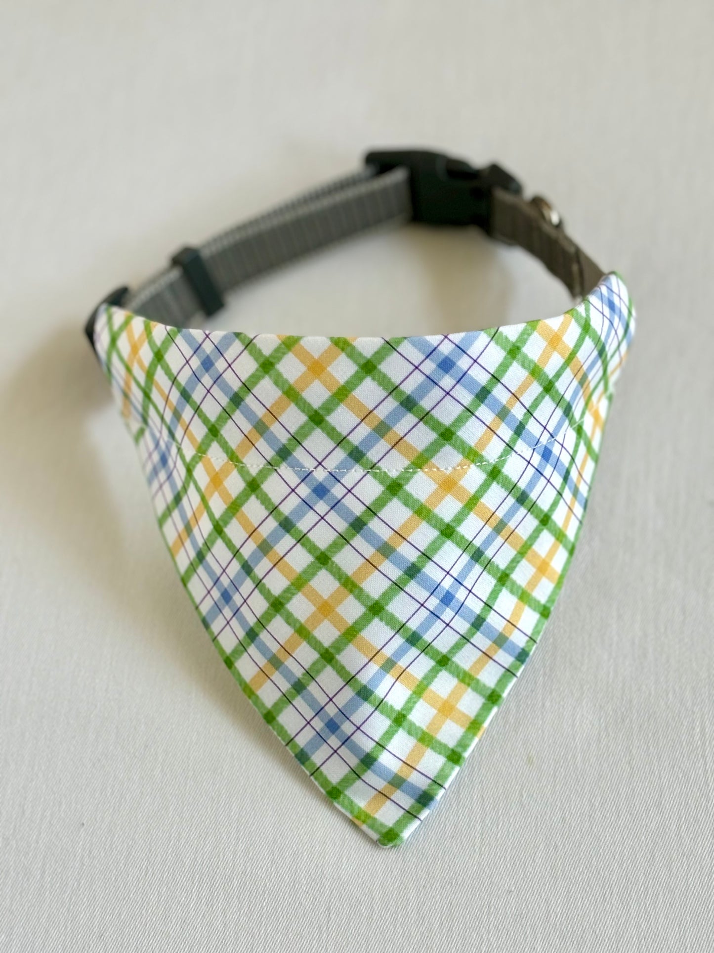 Perfect Summer Plaid Pet Scarf