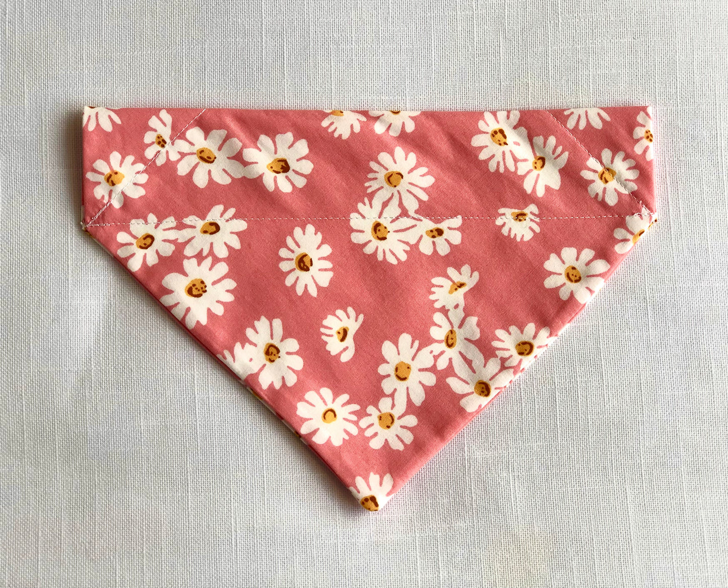 Daisy Pet Scarves in Pink and Yellow