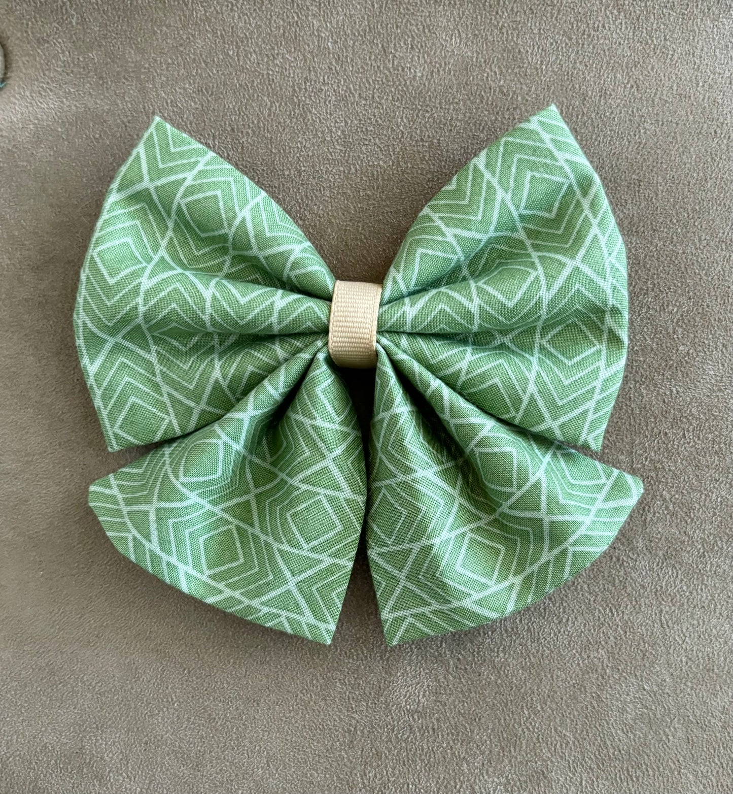 Sage Green Print Pet Scarf