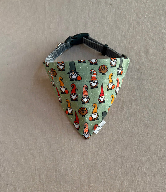 Gobble and Gnome Thanksgiving Scarf