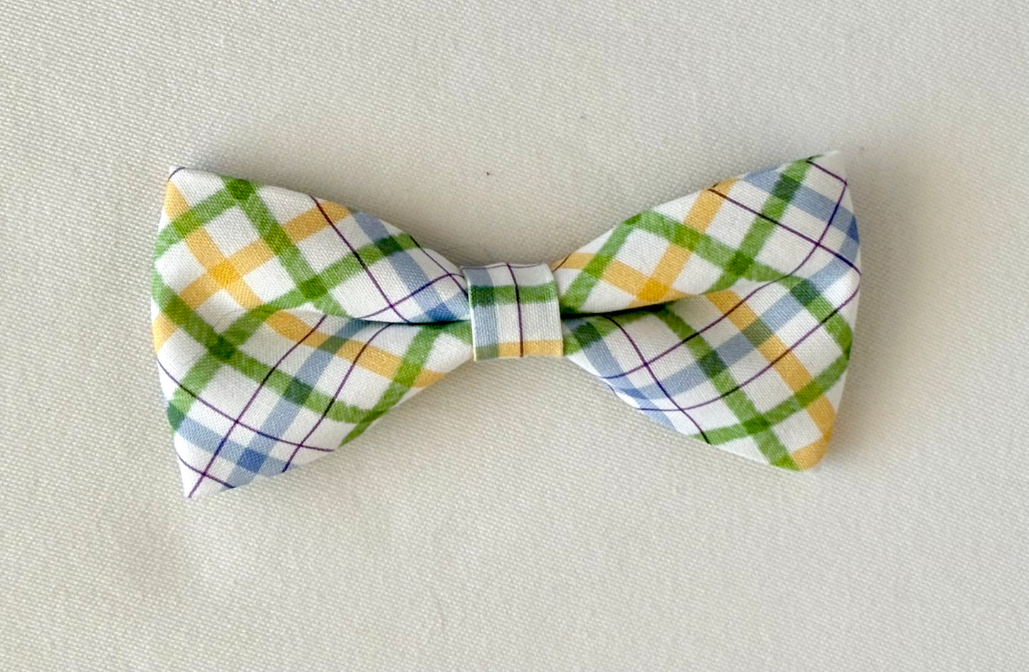 Perfect Summer Plaid - Small Pet Bow - New for Summer!