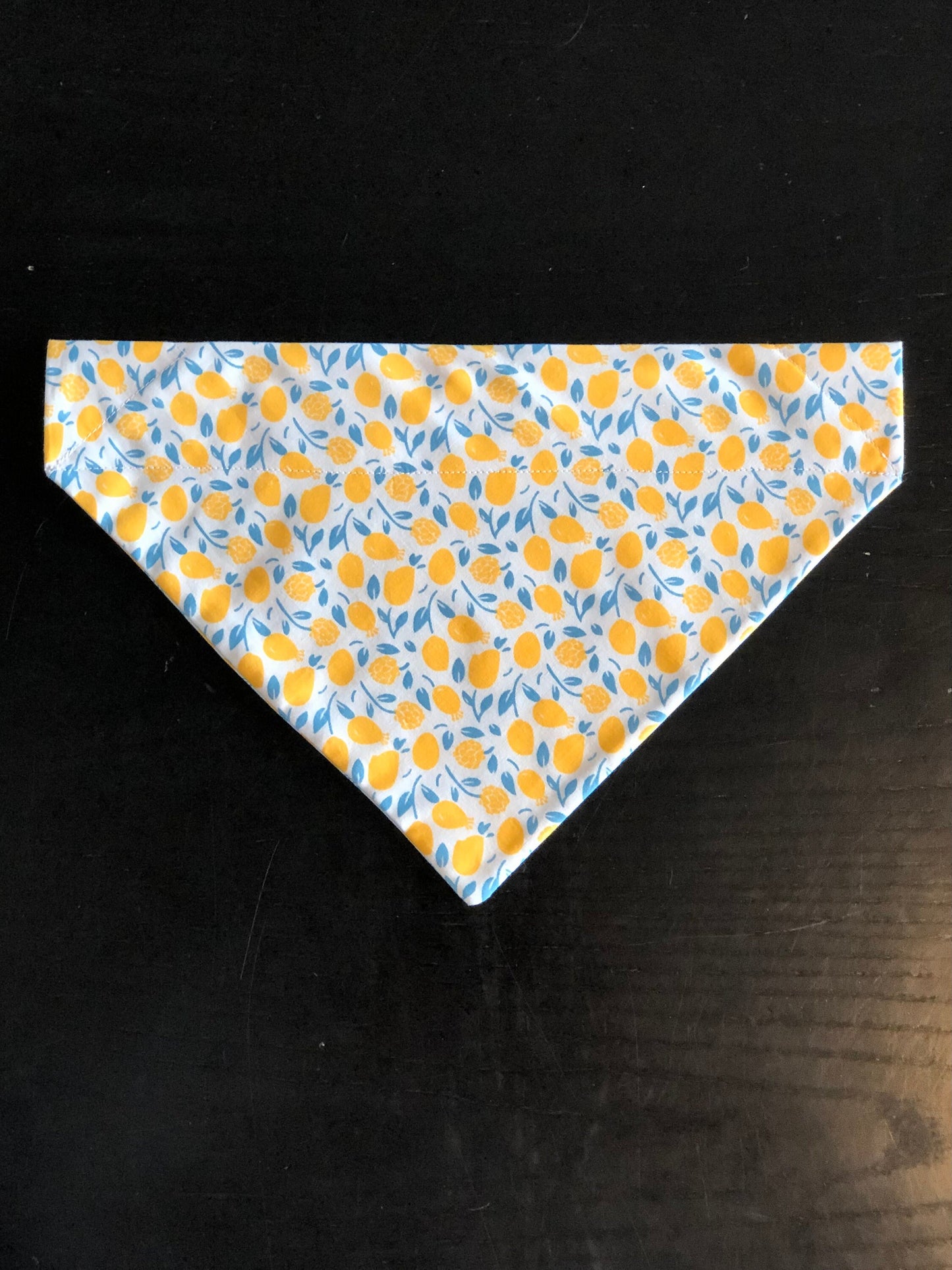 Lemon Print Pet Scarf