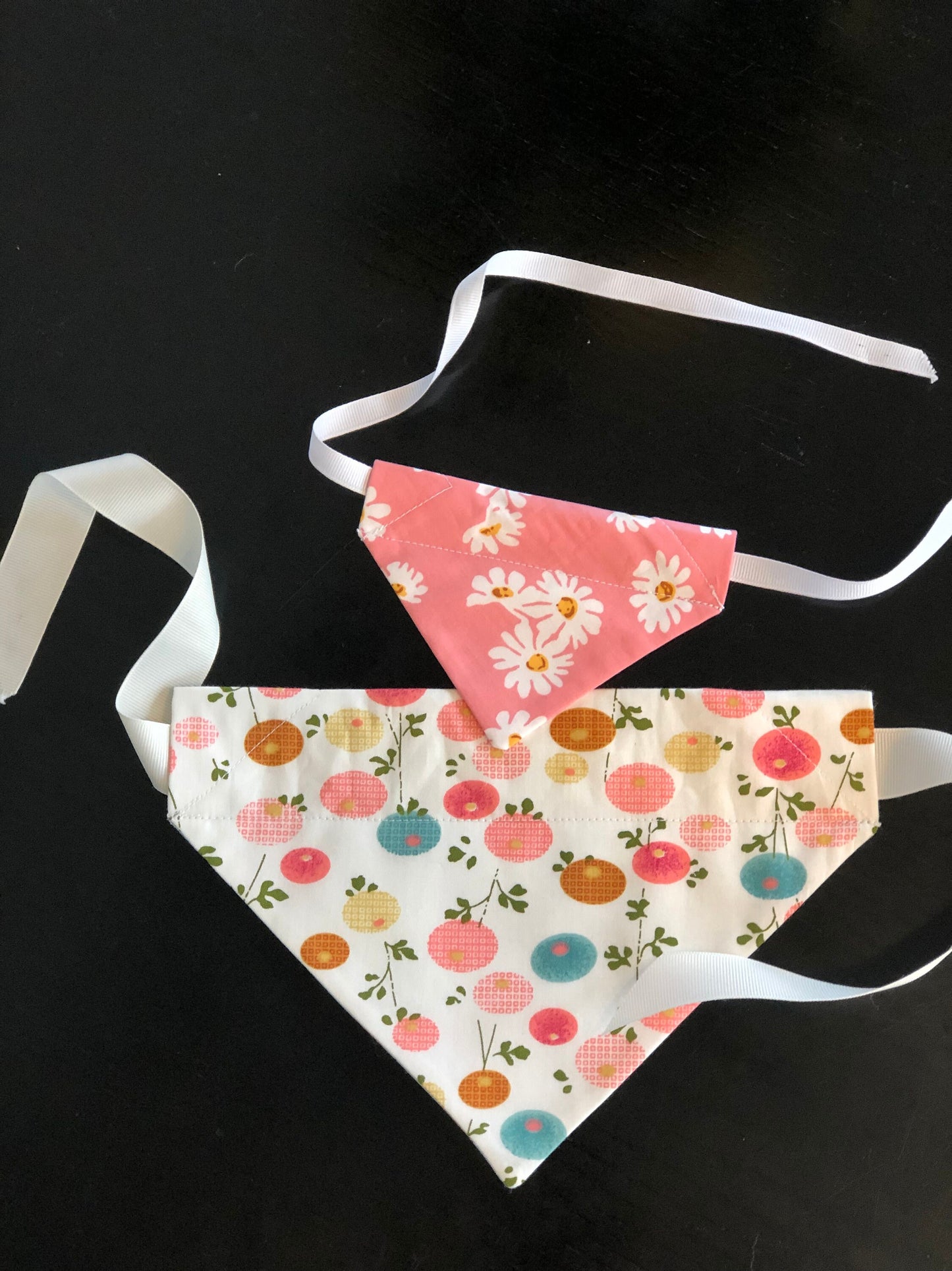 Ribbon for Pet Scarves, Dog Scarf, Cat Scarf, Dog Bandana, Cat Bandana, Gift for Pets, Slip on Scarf, Slip on Bandana Pet Bandana, Ribbon