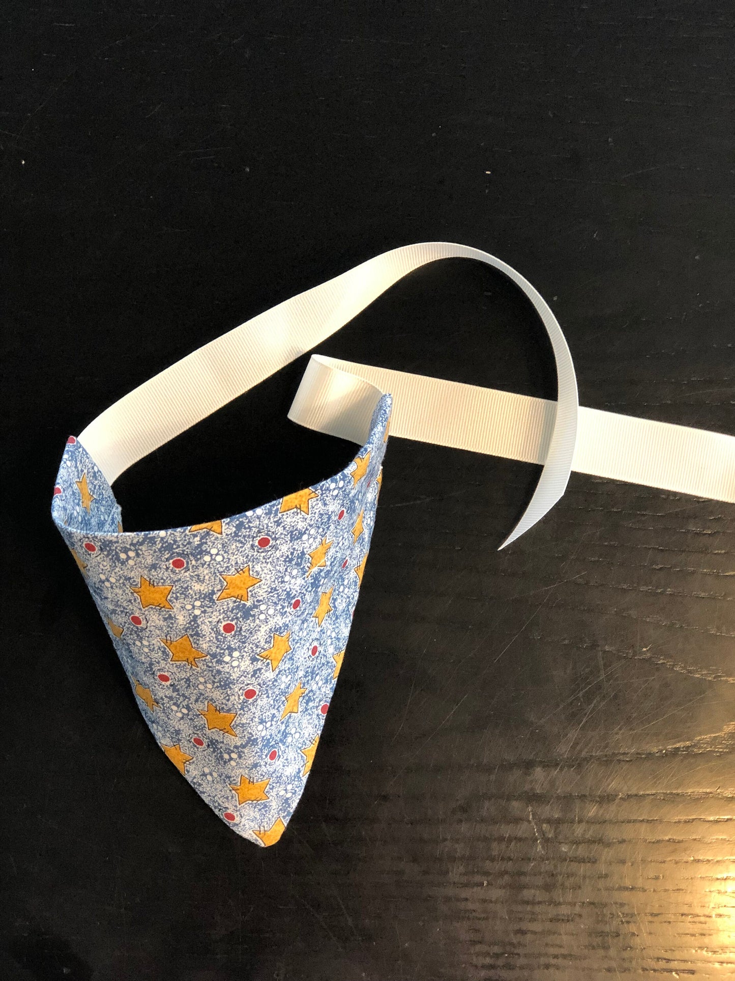 Ribbon for Pet Scarves, Dog Scarf, Cat Scarf, Dog Bandana, Cat Bandana, Gift for Pets, Slip on Scarf, Slip on Bandana Pet Bandana, Ribbon