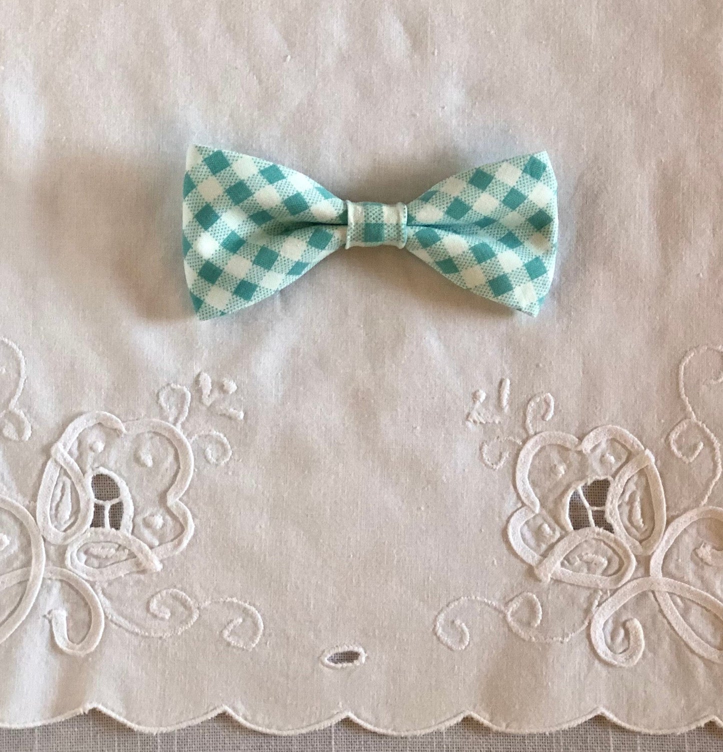 Cherries, Poppies and Plaid Pet Bows, Pet Scarves,  Pet Bow Tie, Pink, Over the Collar, Pet Bow, Pet Bandana, Dog Bandana, Fruit, Flowers,