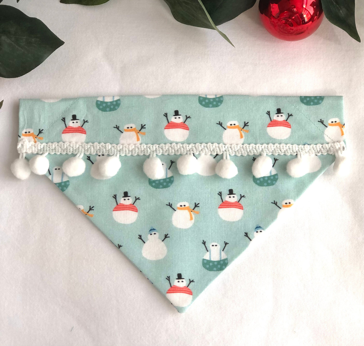 Silly Snowmen Pet Scarves and Bows