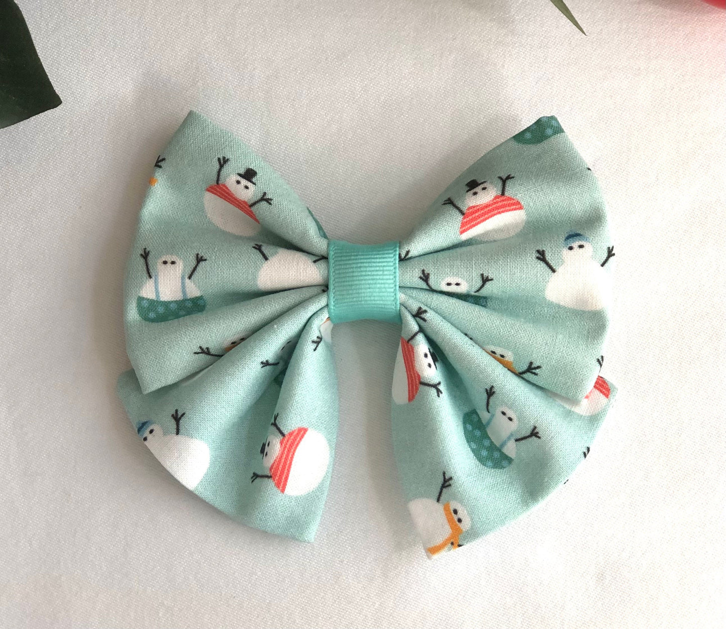 Silly Snowmen Pet Scarves and Bows